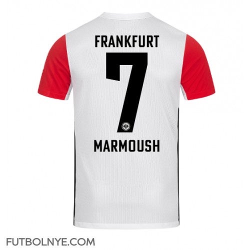 Camiseta Eintracht Frankfurt Omar Marmoush #7 Primera Equipación 2024-25 manga corta